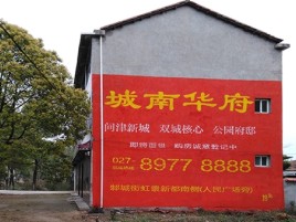 广安百分之90的人都不了解的农村墙体广告