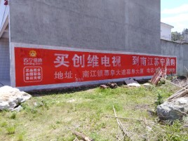 广安墙体广告公司全面解决农村墙体广告痛点
