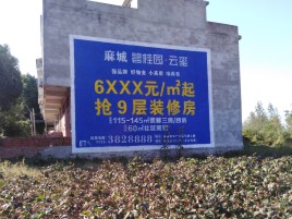 广安墙体广告的好处