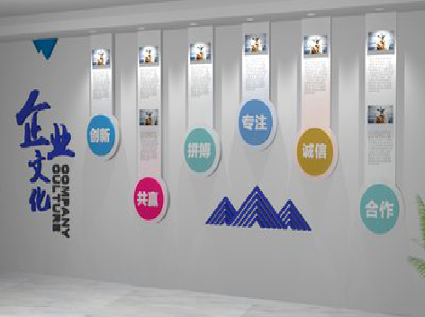 广安企业文化墙需要传递什么办公文化？